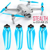 DJI Air 2S STEALTH Upgrade Propellers - x4 Blue - Master Airscrew