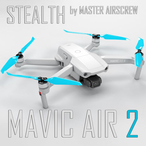DJI Mavic Air 2 STEALTH Upgrade Propellers - x4 Blue