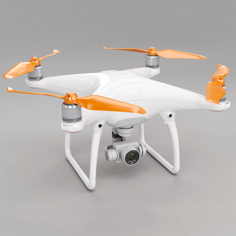 DJI Phantom 4 STEALTH Propellers - x4 Red