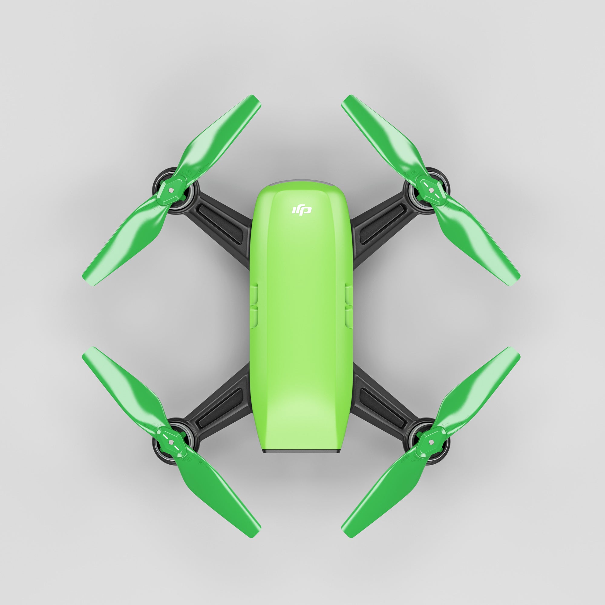 DJI Spark STEALTH Upgrade Propellers - x4 Green - Master Airscrew