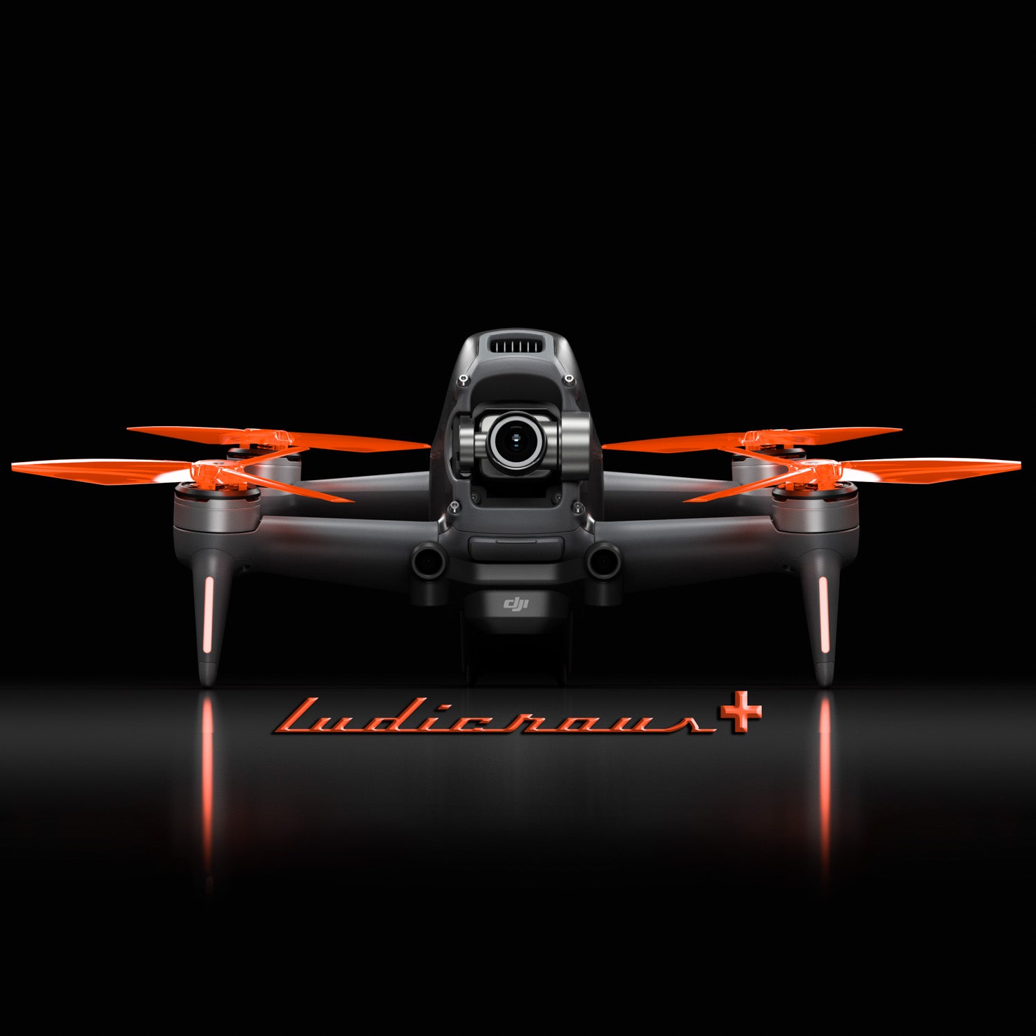DJI FPV Ludicrous +PLUS Upgrade Propeller Set x4 Orange - Master Airscrew