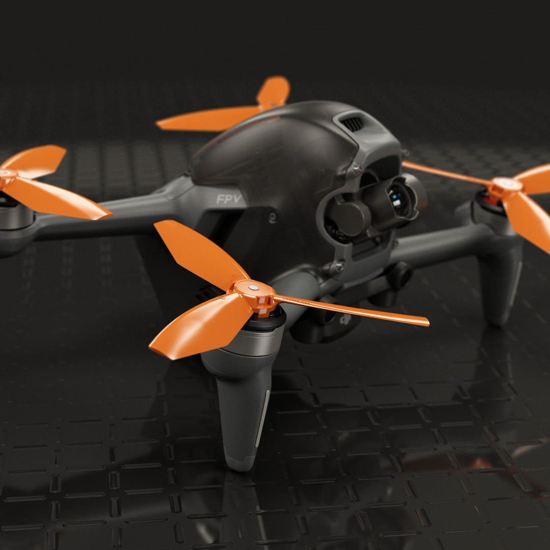 DJI FPV Ludicrous Upgrade Propeller Set x4 Orange - Master Airscrew