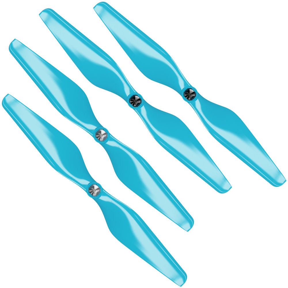 GoPro Karma Built-in Nut Upgrade Propellers - MR KR 10x4.5 Set x4 Aqua Blue - Master Airscrew