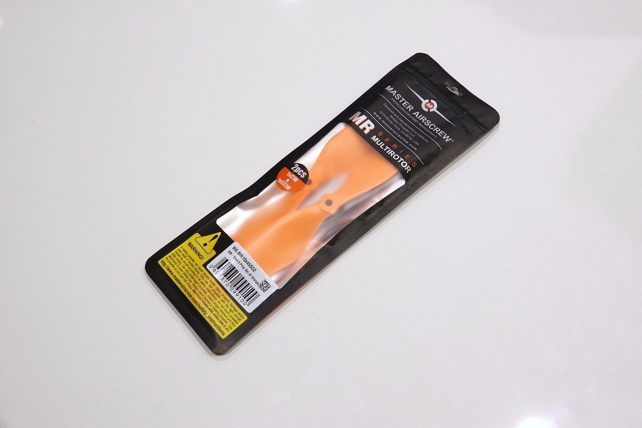 MR Series - 10x4.5 Propeller Set x2 Orange - Master Airscrew