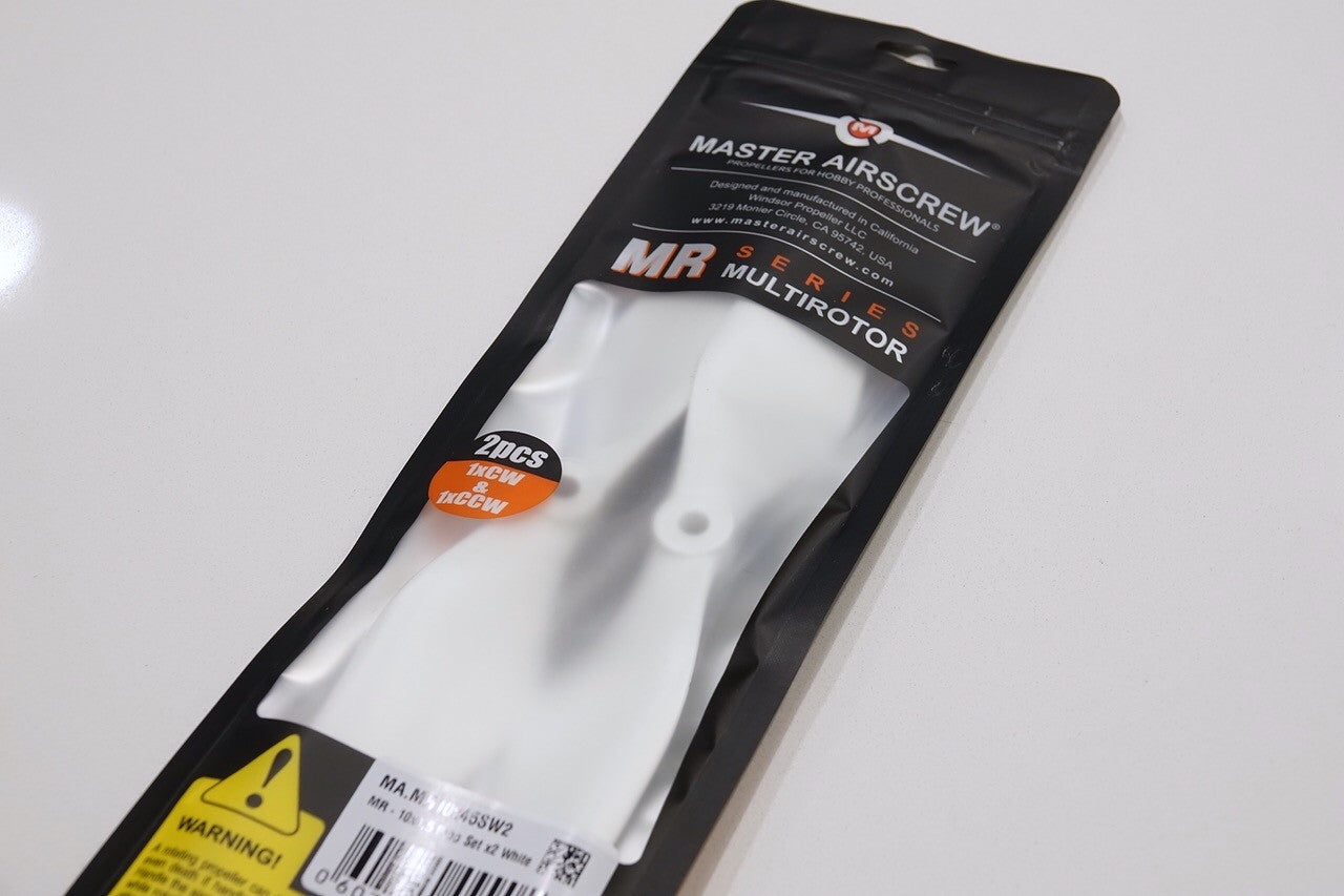 MR Series - 8x4.5 Prop Set x2 White - Master Airscrew