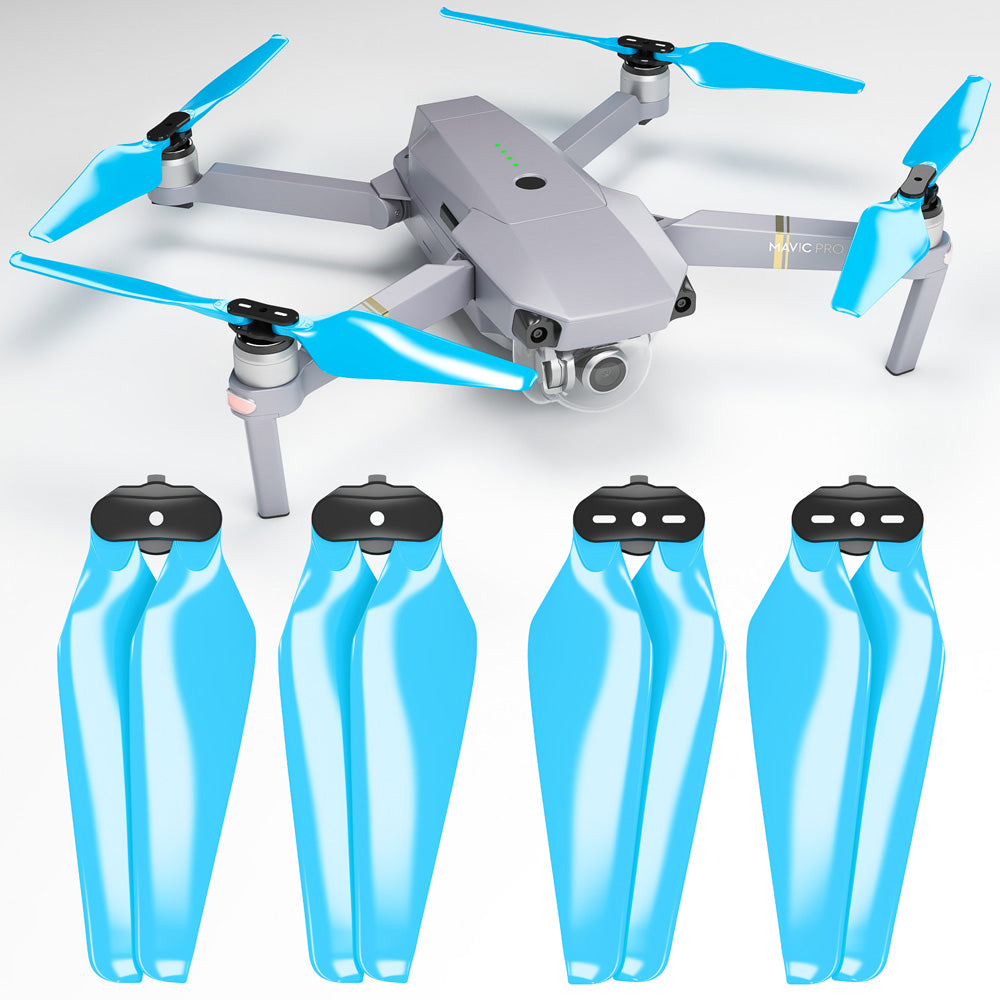 DJI Mini 3 Pro / 4 Pro STEALTH Upgrade Propellers - x4 Blue