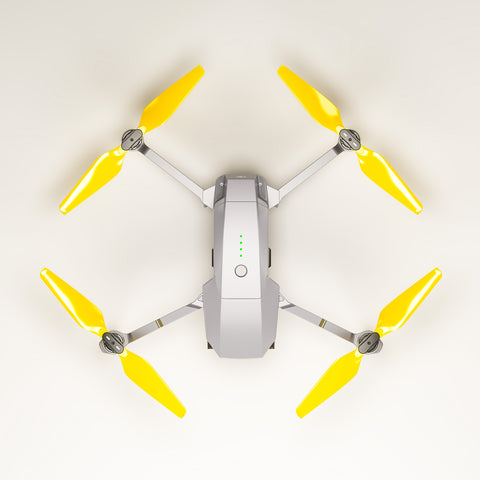 DJI Mavic Pro & Platinum STEALTH Upgrade Propellers - x4 Yellow