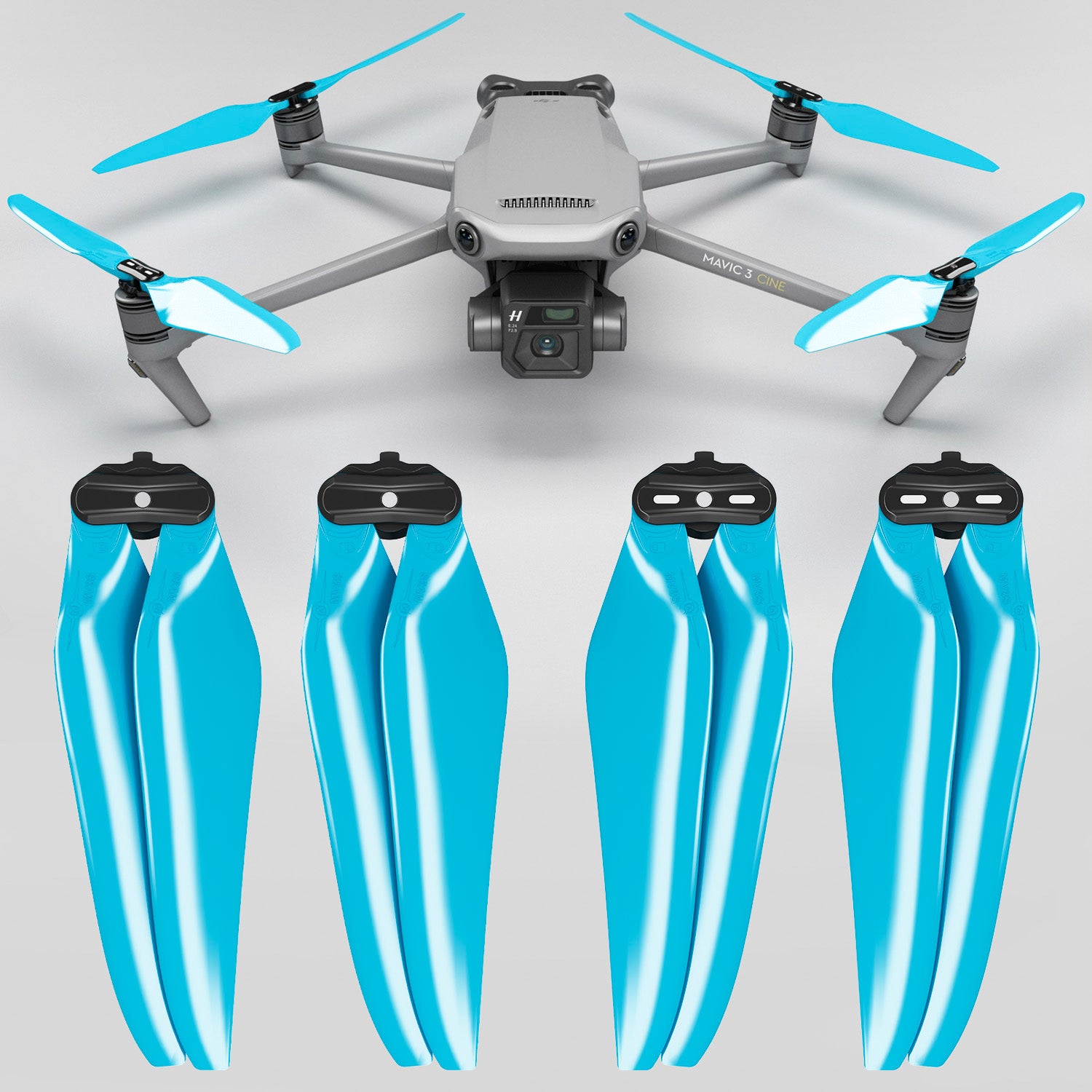 DJI Mavic 3 STEALTH Upgrade Propellers - x4 Blue - Master Airscrew