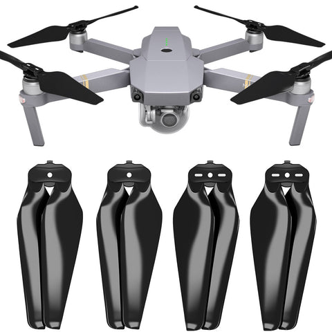 DJI Mavic Pro & Platinum STEALTH Upgrade Propellers - x4 Black