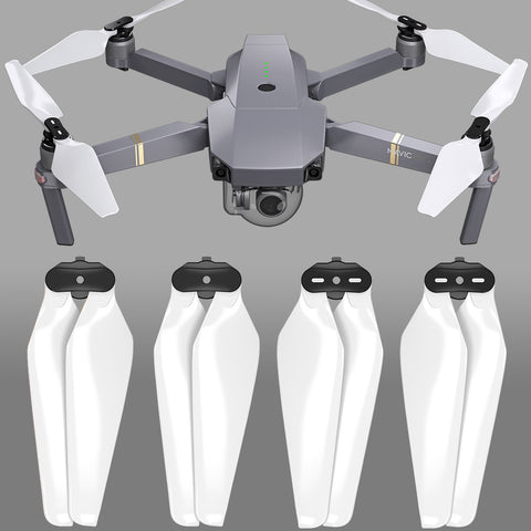 DJI Mavic Pro & Platinum STEALTH Upgrade Propellers - x4 White