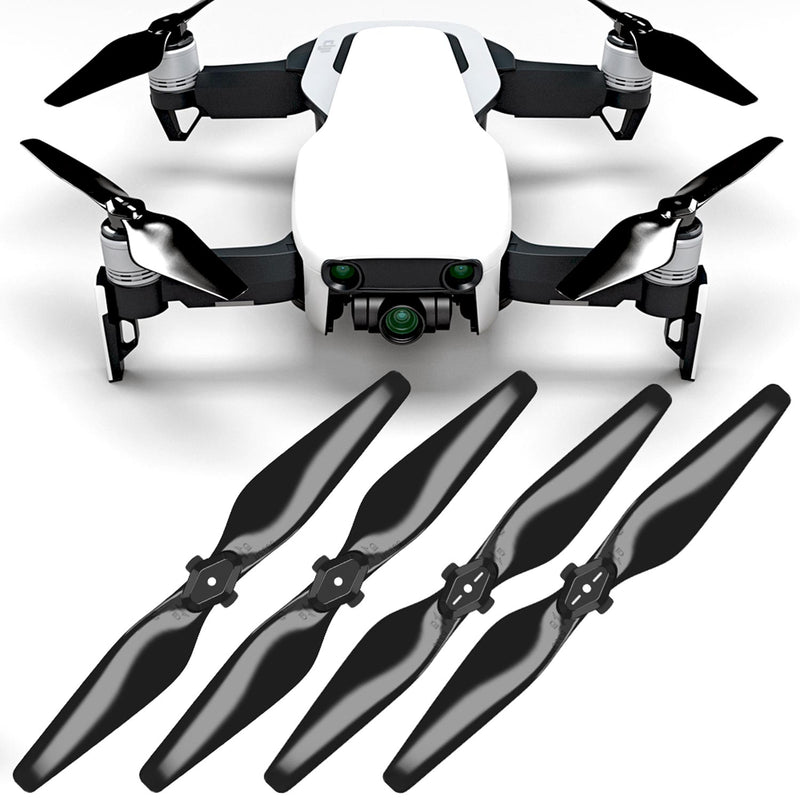 DJI Mavic Air LowNoise STEALTH Upgrade Propellers V2 x4 BLACK