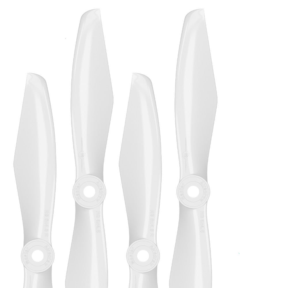 RS FPV Racing - 6x4.5 Prop Set x4 White - Master Airscrew