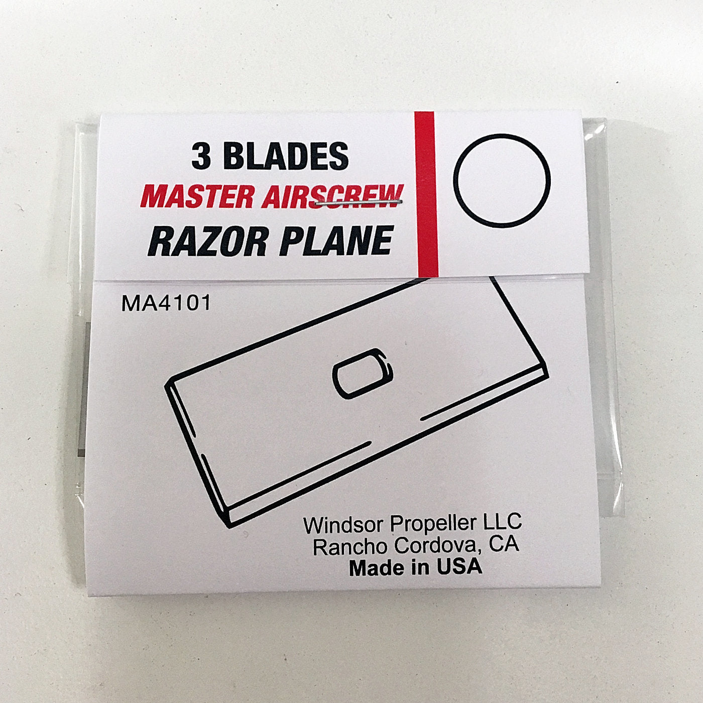 Razor Plane Replacement Blades - Master Airscrew