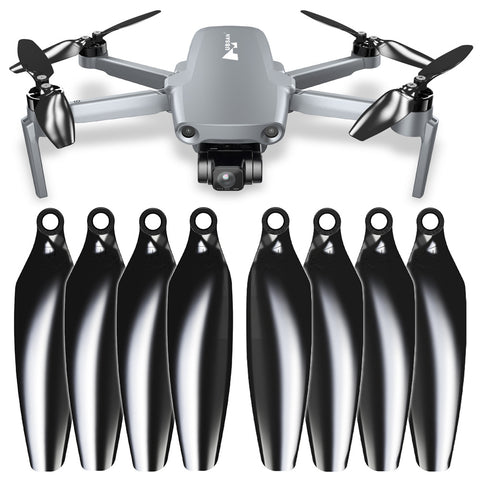 Hubsan Zino Mini Pro / SE STEALTH Upgrade Propellers - x4 Black