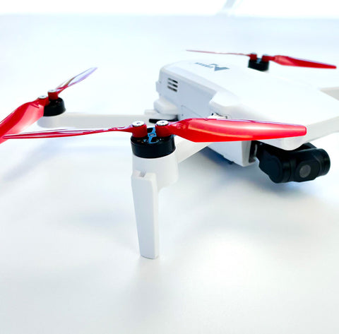 Hubsan Zino Mini Pro / SE STEALTH Upgrade Propellers - x4 Red