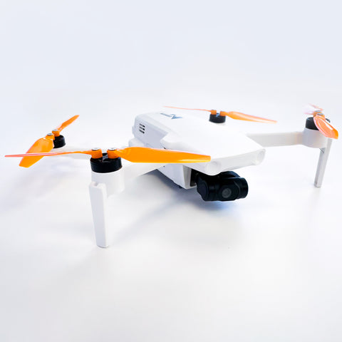 Hubsan Zino Mini Pro / SE STEALTH Upgrade Propellers - x4 Orange